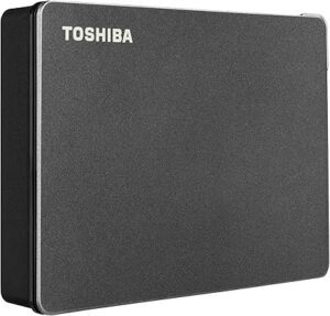 Toshiba Canvio Gaming 4TB Portable Hard Drive Black