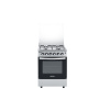 BRUHM Gas Oven BGC-6640IS 60 X 60CM, 4 GAS, STAINLESS STEEL TOP, GREY