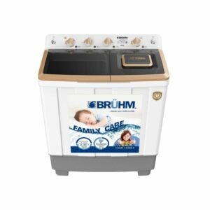 BRUHM TWIN TUB 12KG WASHING MACHINE BWT-120H GREY