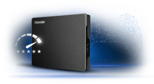 TOSHIBA CANVIO GAMING 2TB PORTABLE HARD DRIVE BLACK