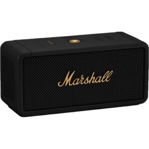 MARSHALL MIDDLETON BLACK & BRASS PORTABLE SPEAKER